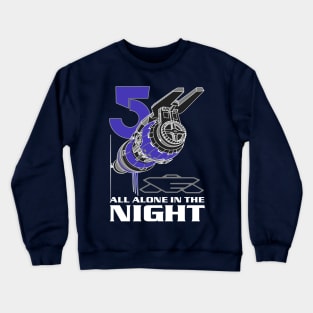 All Alone in the Night Crewneck Sweatshirt